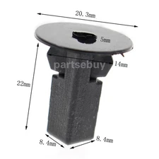 1 Pcs Car Fastener Clips Bumper Inner Fender Rivets Push 8x8.2mm For Toyota