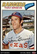 1977 Topps #403 Tom Grieve Rangers 8 - NM/MT