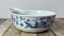 Figgjo Lotte Coupe Open Sauce Pan, Made In Norway, Hand Painted, Scandinavian