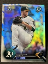 2016 Bowman 1st PROSPECT ROOKIE REFRACTOR Logan Shore , Item 5