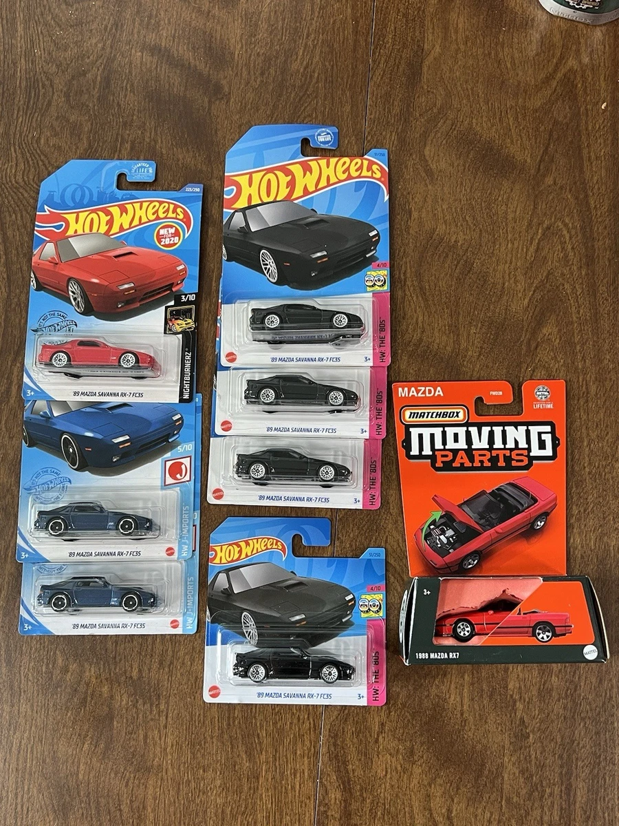 Hot Wheels Mazda RX-7 Contemporary Manufacture Diecast Cars