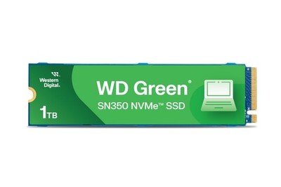 1TB WD Green SN350 NVMe Internal SSD Solid State Drive-Gen3 PCIe, QLC, M.2