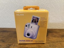 Fujifilm Instax Mini 12 Instant Film Camera Lilac Purple - Brand New
