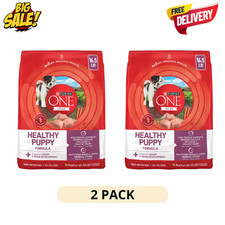 2 Pack Purina ONE Plus Puppy Dog Food 16.5lb Chicken Dry Formula 2.09 per pound