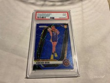 Cameron Brink 2024 Panini WNBA Prizm #143 Blue Velocity RC PSA 9