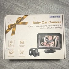 DoHonest V33 Baby Car Camera HD 1080P Night Vision Wide Angle Black Monitor Kit