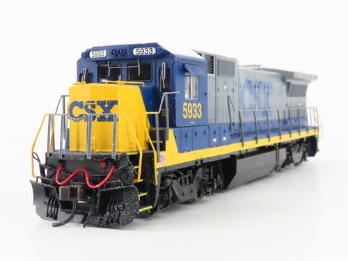 HO Scale Atlas Master 9007 CSX Transportation GE Dash 8-40B Diesel #5933 w/ DCC - Picture 4 of 15