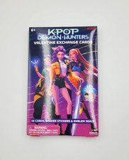 K-Pop Demon Hunters Valentine KPop Cards  Stickers Valentine's 16ct Sticker