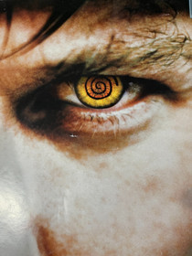 Sega Dreamcast Console Eyeball Print Ad/Poster Promo Art Poster (L 21" x W 14")