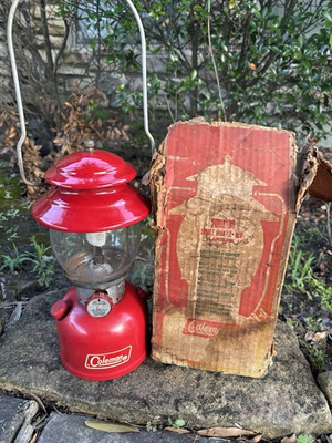 #ad Vintage Coleman Model 200A Red Lantern 7 1972 July 72 Untested Good Condition $89.99