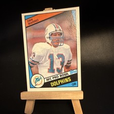 Topps 1984 Dan Marino #123 AFC Pro Bowl Rookie Dolphins NFL Football Card