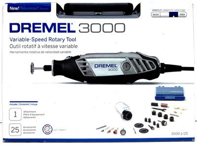 Dremel 3000 120V Corded Electric Rotary Tool + Case & Kit [SEALED]