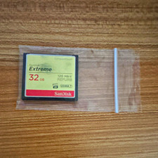 SanDisk Extreme 32GB CompactFlash Card 120MB/s High Speed UDMA 7