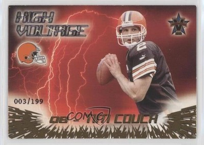 2000 Pacific Vanguard High Voltage Gold 3/199 Tim Couch #7 0q3