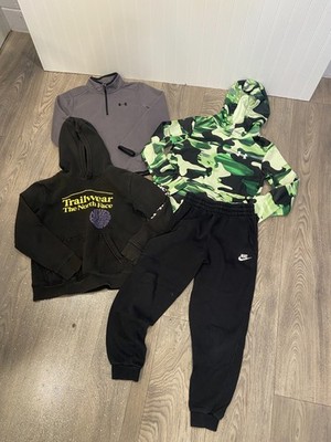 Under Armour, Nike, North Face Boys Clothing Lot Youth Sizes Small - Large