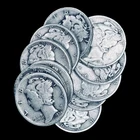 12 Year Run of Silver Mercury Dimes, 1934-1945