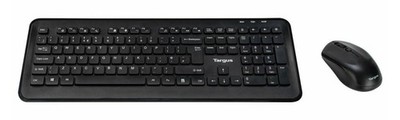 Targus W128869147 AKM610NO Full size 2.4 GHz Wireless  Keyboard and Mouse Co ~E~