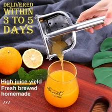 Manual Fruit Juicer Press Lemon/Orange Squeezer Premium Extractor Hand