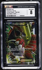GROUDON EX Primal Clash Holo Ultra Rare #150 CGC 8 Pokemon