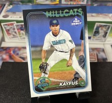 C.J. CJ KAYFUS  HILLCATS   2024 TOPPS PRO DEBUT #PD- 15