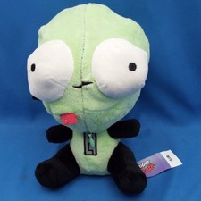 Invader Zim GIR Zipper Mouth Plush 9" Nickelodeon