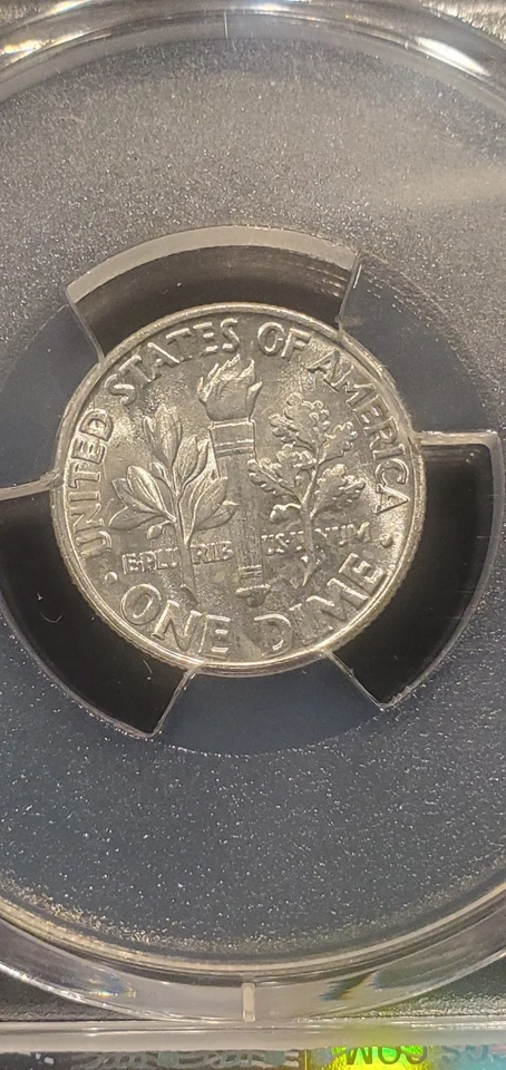 Blazer! 1962 PCGS MS65FB Roosevelt Dime - Image 3 of 3