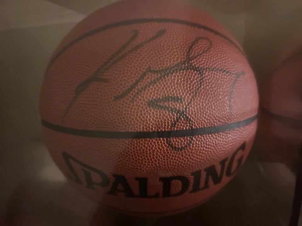 Kobe Bryant #8 Autographed Lakers Basketball Signed NBA Spalding COA - Image 2 of 2