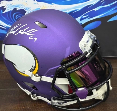 Minnesota Vikings Jared Allen Full Size Signed Helmet Beckett