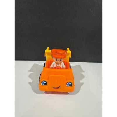 Fisher Price Little People Orange Dump Truck & Figure 2020