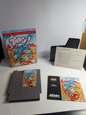 Trog! Nintendo NES - PAL ITA Mattel - Completo (CIB) con Garanzia Originale