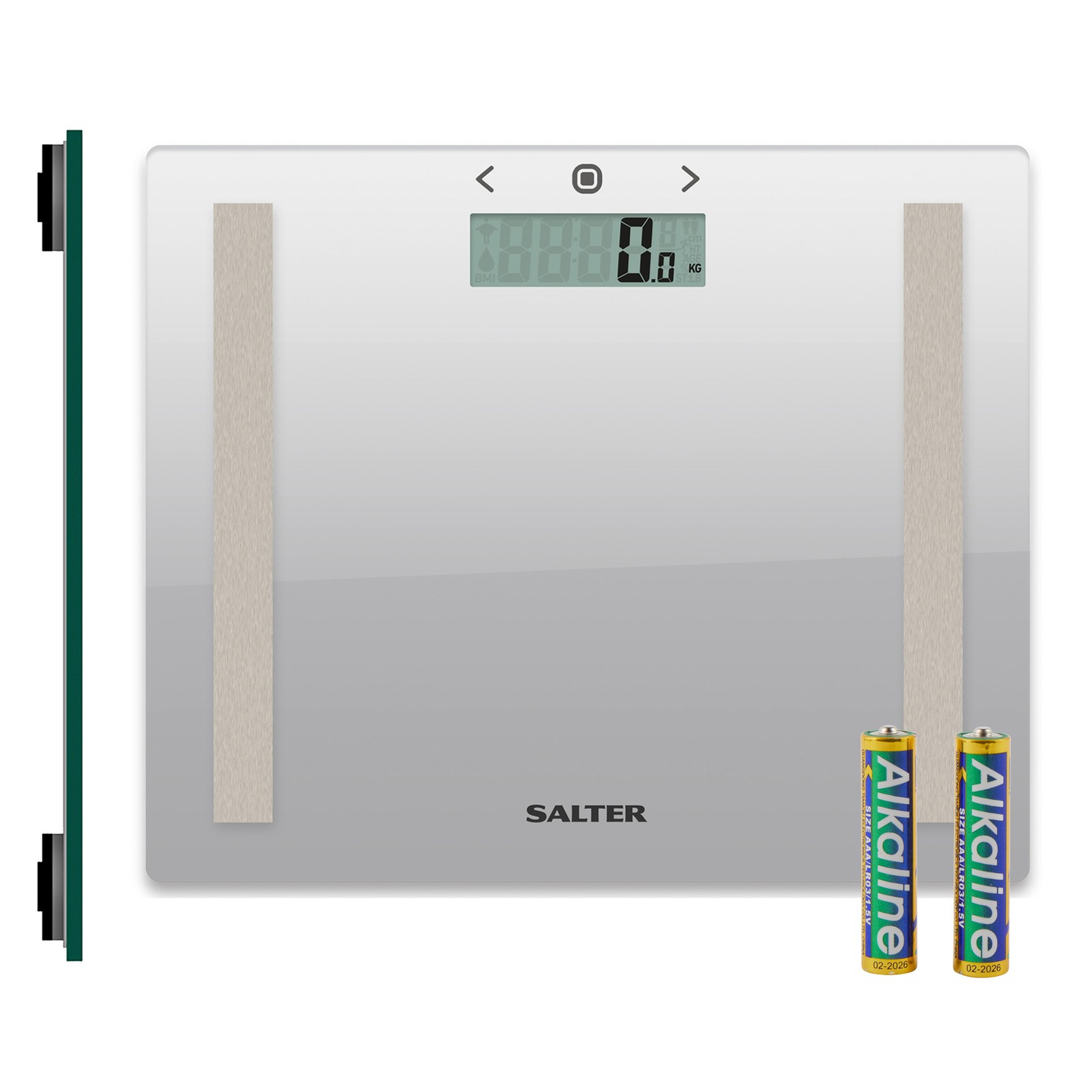 Salter 9113 Compact Body Analyser Bathroom Scales (Damaged Packaging)