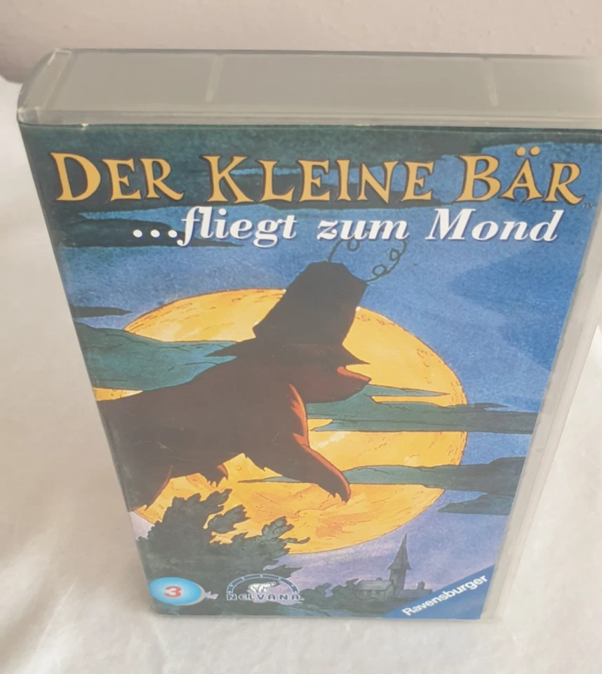 Der kleine Bär - fliegt zum Mond VHS Videokassette Ravensburger