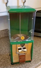 1970's Vintage Northwestern Gabriel Half Cabinet Gumball Candy Machine, 25 cent