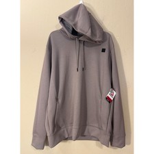 Reebok Flow Hoodie Men XL Athletic Performance Pullover Zipper Pockets NEW