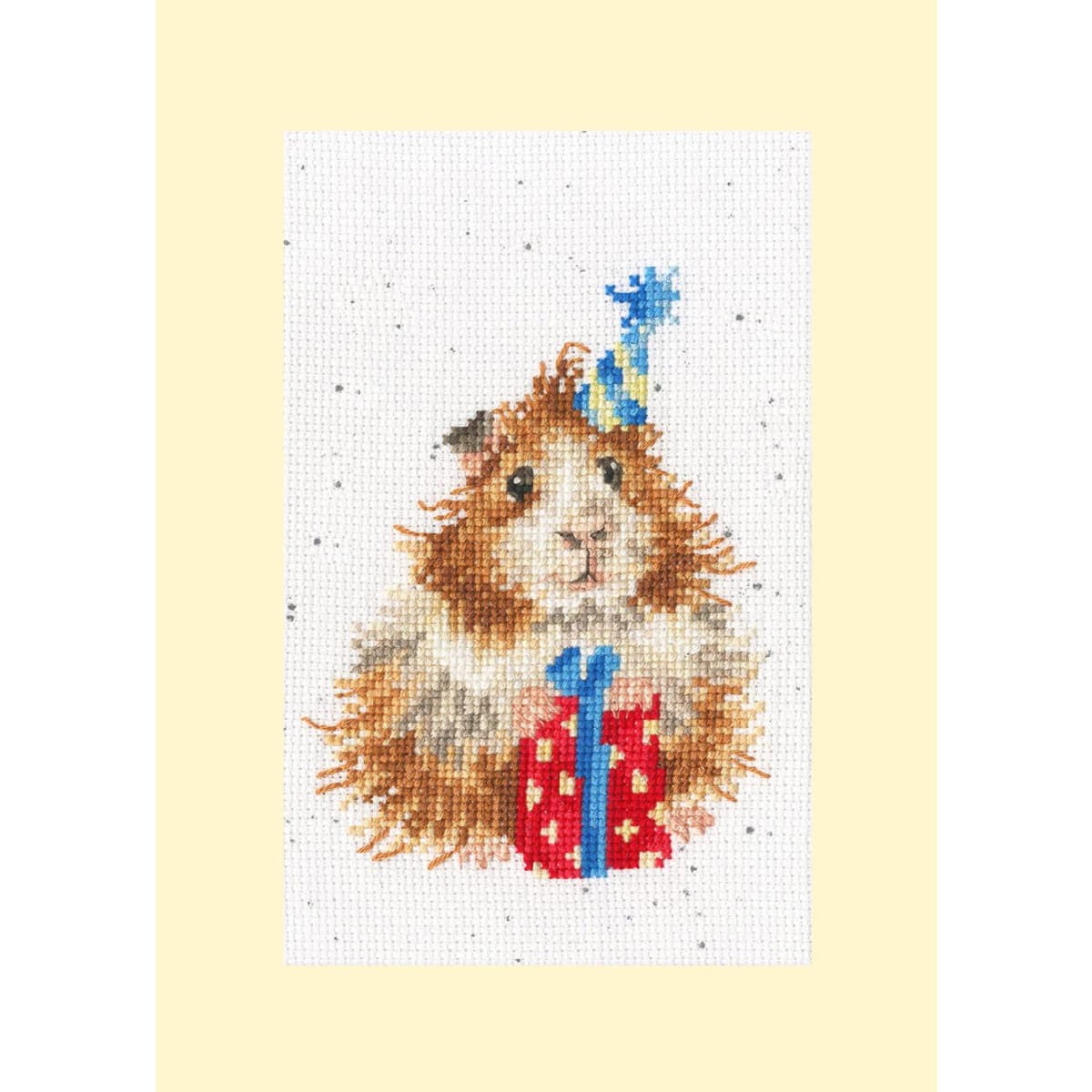 Bothy Threads  greating card counted cross stitch kit ""Guinea Be A Great Day"", X