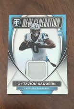 2024 Panini Totally Certified New Generation Jerseys Ja'Tavion Sanders #NGJ-JSS