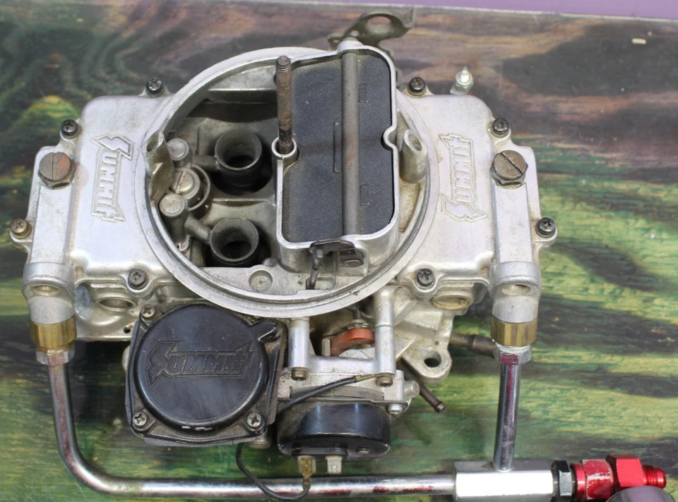 Carburador Summit 600 CFM con obturador eléctrico 08600V8 Foto 2 de 4