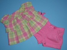 Gymboree girls VTG "PALM SPRINGS" 3-6mth TIERED TOP  SHORTS...OUTLET...2005 TAG