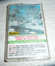 Greatest Christmas Songs Of Out Land American Banjo Cassette  S-16