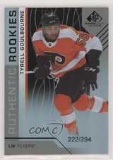 2018 SP Game Used Authentic Rookies Rainbow 222/294 Tyrell Goulbourne #189 um0