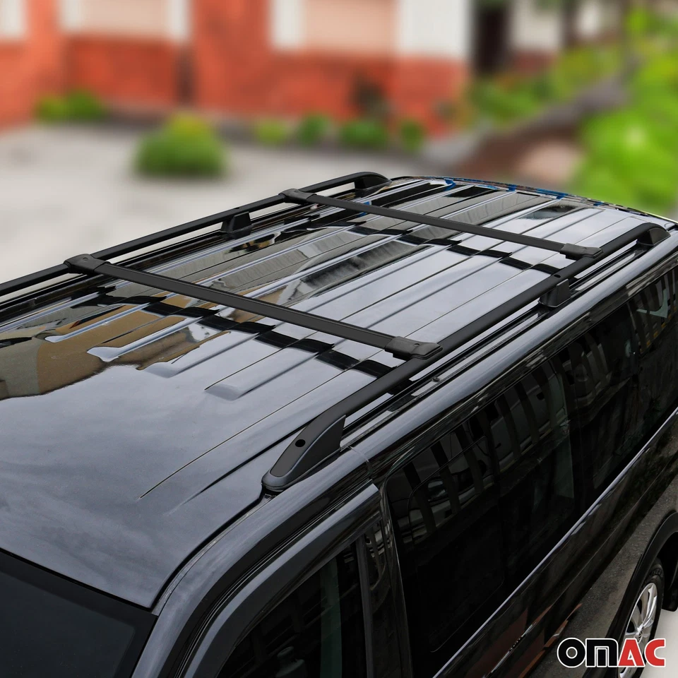 Roof Rack Rail Cross Bars Set for Mitsubishi Outlander Sport 2011-2024 Black - Изображение 2 из 4