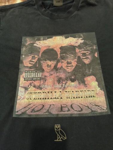 VTG Hot Boy$ Guerrilla Warfare Cash Money Rap T-Shirt Size L | eBay