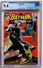 BATMAN #237 CGC 9.4 WHITE PAGES CLASSIC COVER “NIGHT OF THE REAPER”
