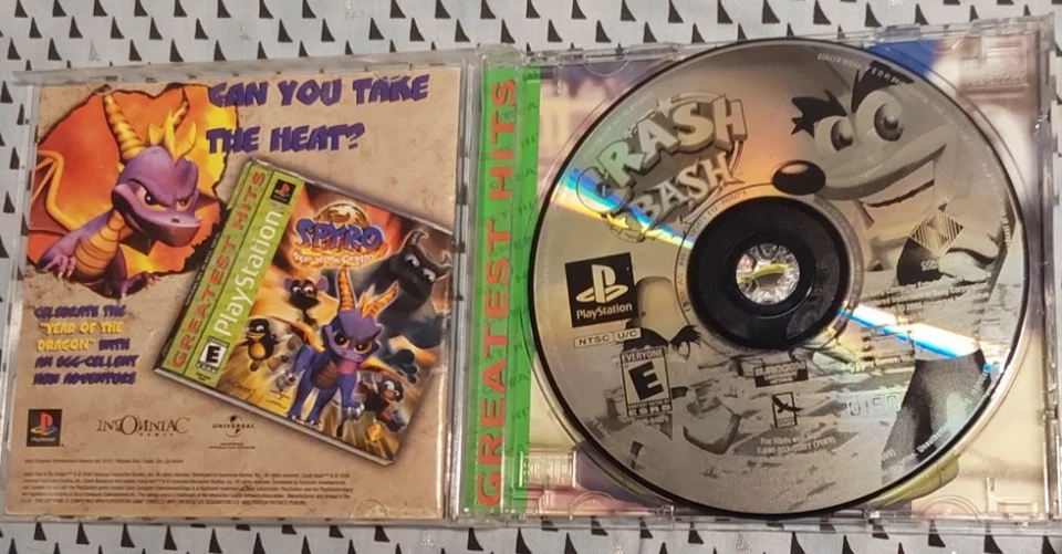 Crash Bash (Greatest Hits)- PlayStation 1 -NOT TESTED - Image 2 of 3