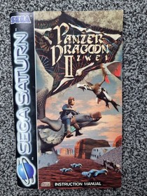 Panzer Dragoon 2 Zwei Saga Saturn PAL 1998 complete 