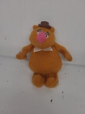 Vintage Fisher Price The Muppets Fozzie Bear 7" Beanbag Plush Doll 1979