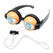 Funny Prank Glasses Toy Crazy Eyes Plastic Gag Gift Kids Party Tricks Halloween