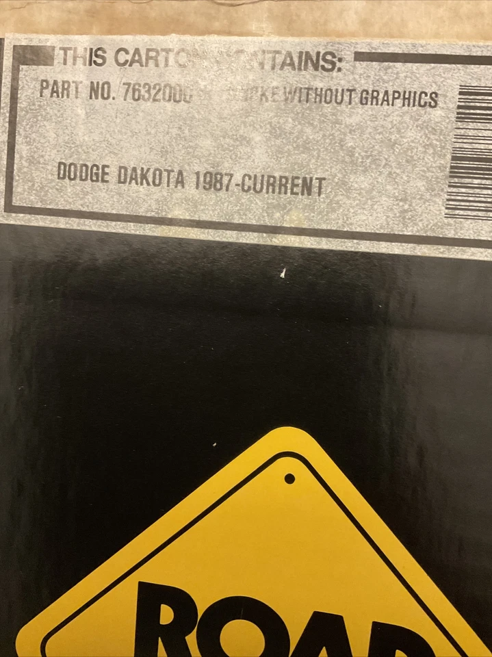 Новый из старых запасов винтажный дефлектор защиты капота от жуков для Dodge Dakota Smoked 1987 Road Quest - Изображение 2 из 4