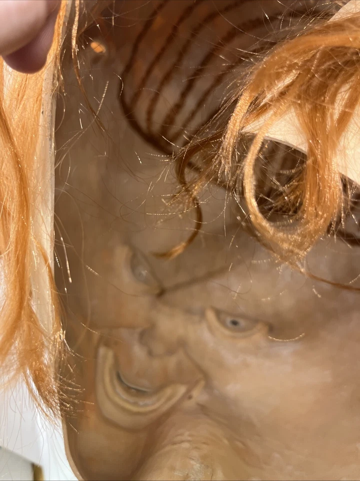 Chucky Adult Mask TINSLEY * Child's Play Horror Halloween Costume Scary * - Image 4 of 4