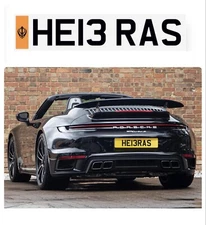 HEERA H Singh HE13 RAS Number Plate Reg Sikh Kaur Harj Harry Harv Hardip HS Heer